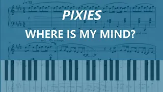 PIXIES. Where is My Mind?. Piano solo