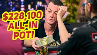 Tom Dwan Moves All-In vs Daniel Negreanu with Ace King!