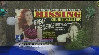 Vigil for Heather Elvis