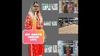 My North Indian life Vlog in Tamil 2020 | Vegetable market vlog | Temple vlog | Birthday Vlog