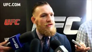 Conor McGregor: UFC Fight Night 30 Media Scrum