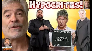 Vince Russo on: did Conrad Thompson & Eric Bischoff use the Vince McMahon scandal for attention?