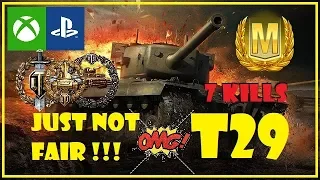 WOT XBOX/PS4: T29 || Devastator || Ace Tanker || 4K dmg!!!