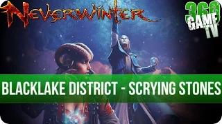 Neverwinter - Blacklake District - All Scrying Stone Locations - Collectibles Guide Zone 2