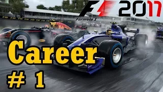 F1 2017 Gameplay PC Career Mode # 1 Melbourne