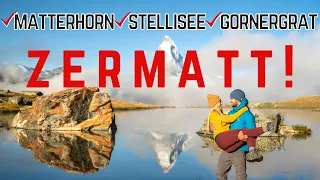 EPIC Hike in Zermatt: COMBINING Stellisee, Gornergrat, and Matterhorn Views!