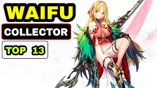 Top 13 Best WAIFU COLLECTOR Games | Top GACHA games RPG on Android iOS 2023 (Anime Style Games)