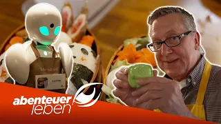 ROBOTER als Bedienung im Restaurant Dawn? - DIRK entdeckt Japan! | Abenteuer Leben | Kabel Eins