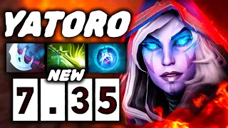 Новая Дровка от Яторо в патче 7.35!  - Yatoro Drow Ranger 7.35 DOTA 2