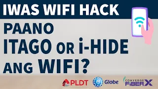 PAANO ITAGO or I-HIDE ANG WIFI? (How to Hide WIFI Network?)
