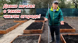 Огород без грязи или, чем и как застелить дорожки между грядками!