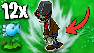 Pvz But All Zombies Have 12x MORE Health