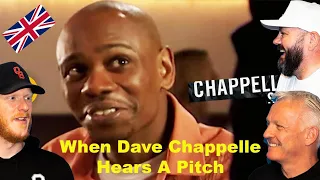 When Dave Chappelle Hears a Pitch REACTION!! | OFFICE BLOKES REACT!!