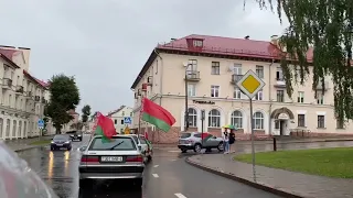 Автопробег "За Беларусь!" в Гродно