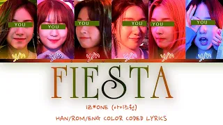 Your GirlGroup (6 members) - Fiesta [IZ*ONE] [Color Coded Lyrics HAN/ROM/ENG]