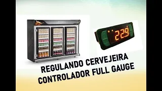 COMO REGULAR A TEMPERATURA DA GELADEIRA REFRIMATE 3 PORTAS ? posso colocar cerveja ? FULL GAUGE