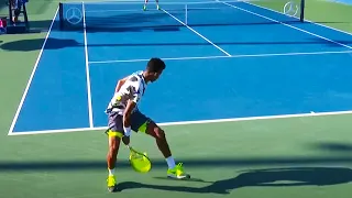 Felix Auger-Aliassime and Corentin Moutet in 'Battle of the Tweeners'! | US Open 2020 Hot Shots