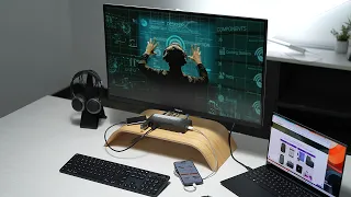 Triple Monitor Setup | Targus USB-C DisplayPort Alt. Mode Triple Video Docking Station w/85W Power