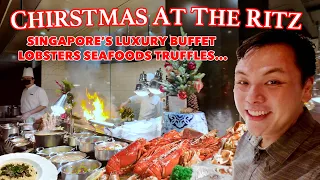 Holiday Celebration at The Ritz!  Singapore's Best Festive Lobster & Seafood Luxury Buffet