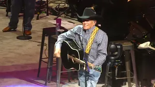"Here for a Good Time & Check Yes or No & Cheyenne" George Strait@Las Vegas 12/2/22