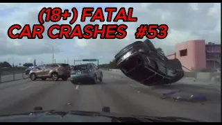 (18+) Fatal Car Crashes | Driving Fails | Dashcam Videos - 53