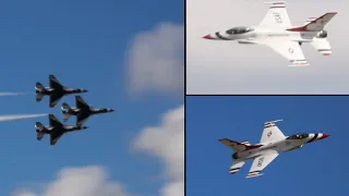 SNEAK PASSES!!! U.S. Air Force Thunderbirds Arrival - 2023 Wings Over Houston