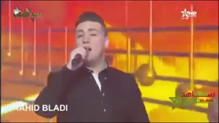 على بابي واقف قمرين+موال برضاك محمود ترابي نجم the voice نجوم الاولى اداء خيالي يلهب الجمهور