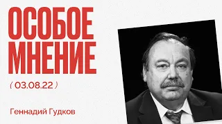 Особое мнение / Геннадий Гудков // 03.08.22