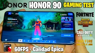HONOR 90 Gaming Test: Fortnite, Free Fire Max, COD y PUBG Mobile (Snapdragon 7 Gen1)