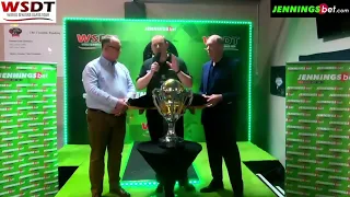 The 2023 JenningsBet World Seniors Darts Championship Draw