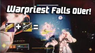 1 Phase Warpriest(V.2) No Artifact! No Combat Mods! - Destiny 2 Kings Fall! - Season of the Seraph