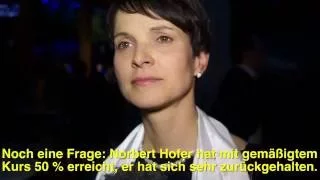 AfD-Chefin Frauke Petry im STANDARD-Interview