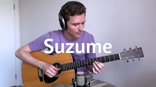 Suzume (feat. Toaka) - RADWIMPS - Fingerstyle Guitar Cover + Free Tabs