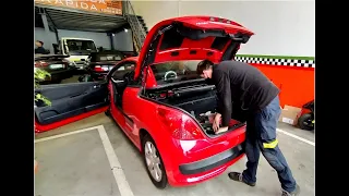 MRCS - Reparación de la capota de un Peugeot 207 cabrio