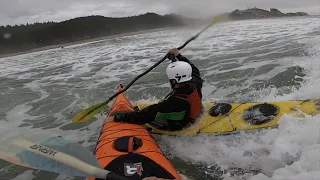Sea Kayaking & Kayak Surfing Pacific City, Oregon