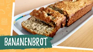 BANANENBROT 🍌🍞 Gesundes und simples Rezept!