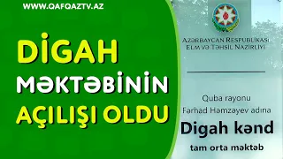 İCRA BAŞÇISI MƏKTƏBİN AÇILIŞINDA İŞTİRAK ETDİ