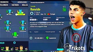 FIFA 22 : OMG SOHN VON RONALDO BEI MEINEM VEREIN !!! 🐐😍 (für 100+ Mio) Create A Club Karriere #37