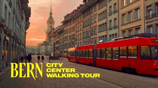 Cozy Winter Walk in Bern, Switzerland 4K