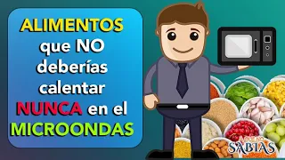 ALIMENTOS que NO deberías calentar NUNCA en el Microondas!!