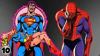 Top 10 Sad Superhero Moments We'll Never Forget