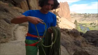 Comment lover sa corde ? La technique du lovage "papillon" - Grimpe-a-vue.com