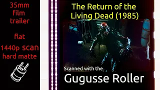 The Return of the Living Dead (1985) 35mm film trailer, flat hard matte, 1440p