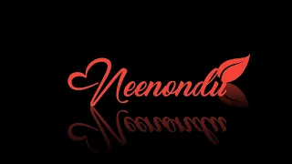 Neenondu Mugiyada Mouna Lyrics Whatsapp status!!#kannada #lyrics