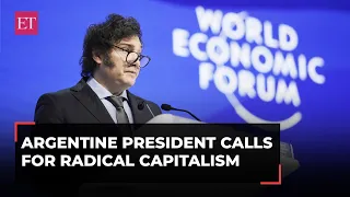 'Long live freedom, dammit!': Argentina President Javier Milei rocks Davos with capitalist manifesto