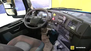 Volvo VNL 760 Demo Cab Interior Walkaround Tour 2020 - Walkaround Exterior Interior Tour