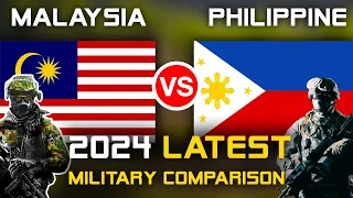 Malaysia vs Philippine Military Power Comparison 2024 | Philippine vs Malaysia Military Power 2024