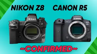 Nikon Z8 Vs Canon R5 Comparison | Complete Specification Comparison