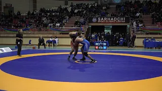 1/8 final GR - 97 kg: Arif Niftullayev - Elton Əzimli