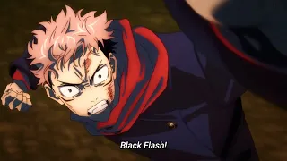 Yuji Itadori Triple Kick & Black Flash vs Hanami | Jujutsu Kaisen